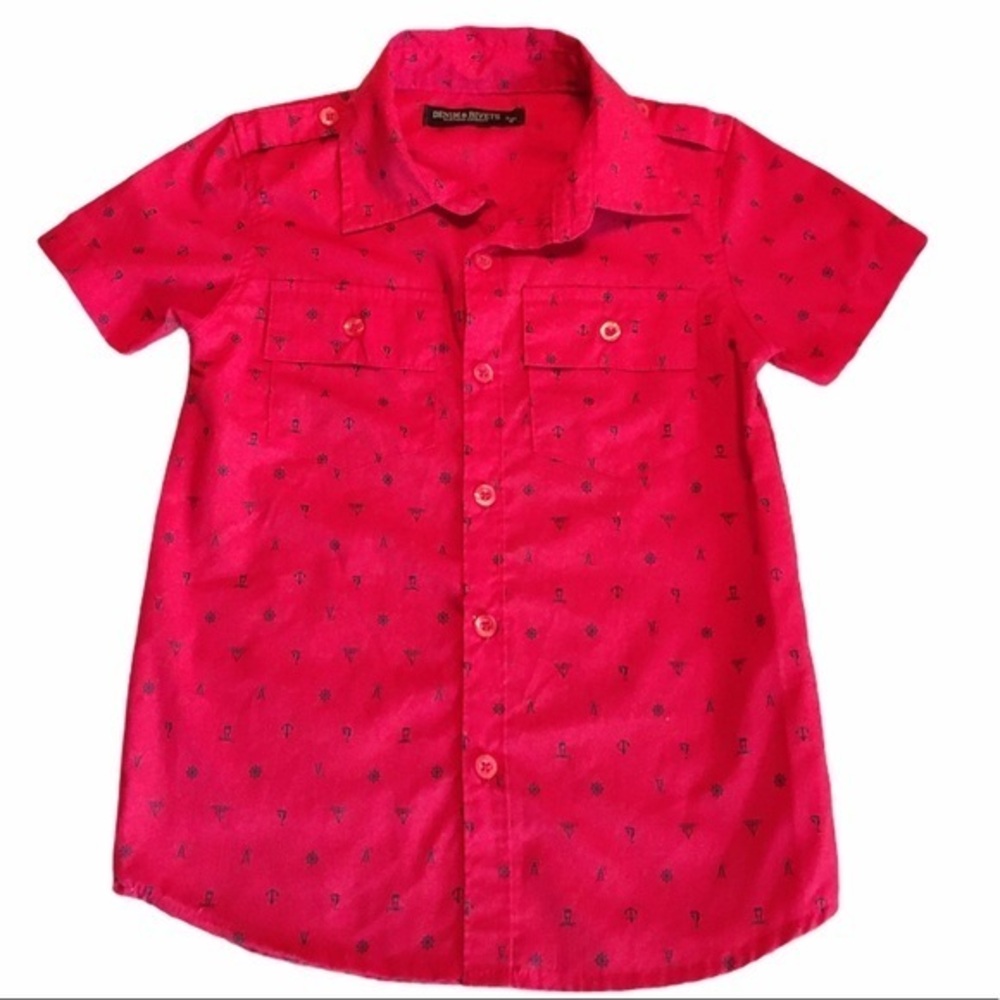 DENIM & RIVETS Boys Nautical shirt - sz 4
